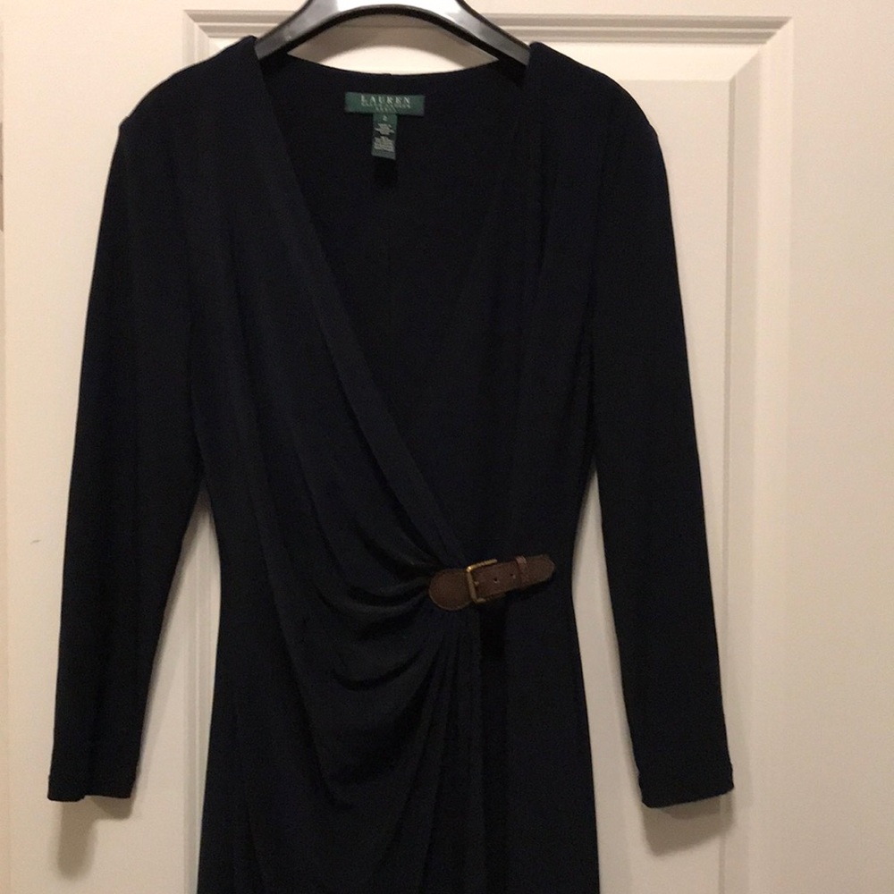 Navy Ralph Lauren wrap dress size 2